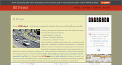 Desktop Screenshot of mr-project.pl
