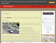 Tablet Screenshot of mr-project.pl